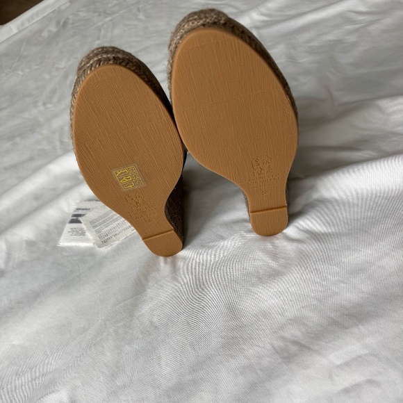 Brunello Cucinelli Suede Strappy Wedges Size 38 - Picture 4 of 10